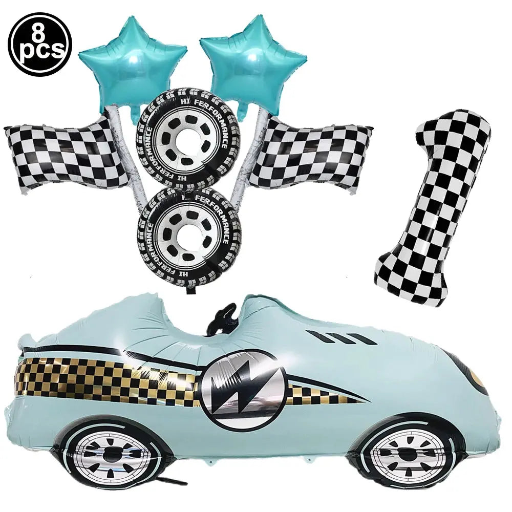 Two Fast Theme Disposable Tablecloth Racing Car Birthday Party Supplies Kids 2nd Birthday Party Decorations Good Vibrations