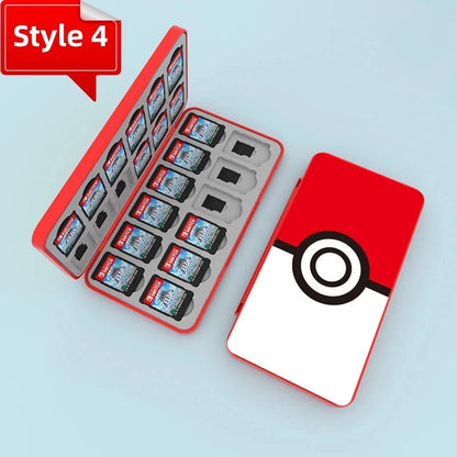 Protective Game Card Case Switch 24 Slots Storage Box Game Cartridge Case For Switch OLED Lite Dustproof Fall Prevention Good Vibrations
