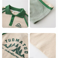 Couples Matching Outfit for Family Look Clothes Set Polo Shirt And Shorts 2 Pieces Clothing Suit New Summer Dad Mom Baby Costume Good Vibrations