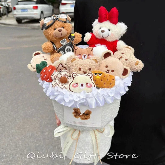 Birthday Gifts for Girlfriend - Cute Doll Bouquet Flowers, Lovely Surprise Present Idea for Her Special Day Good Vibrations