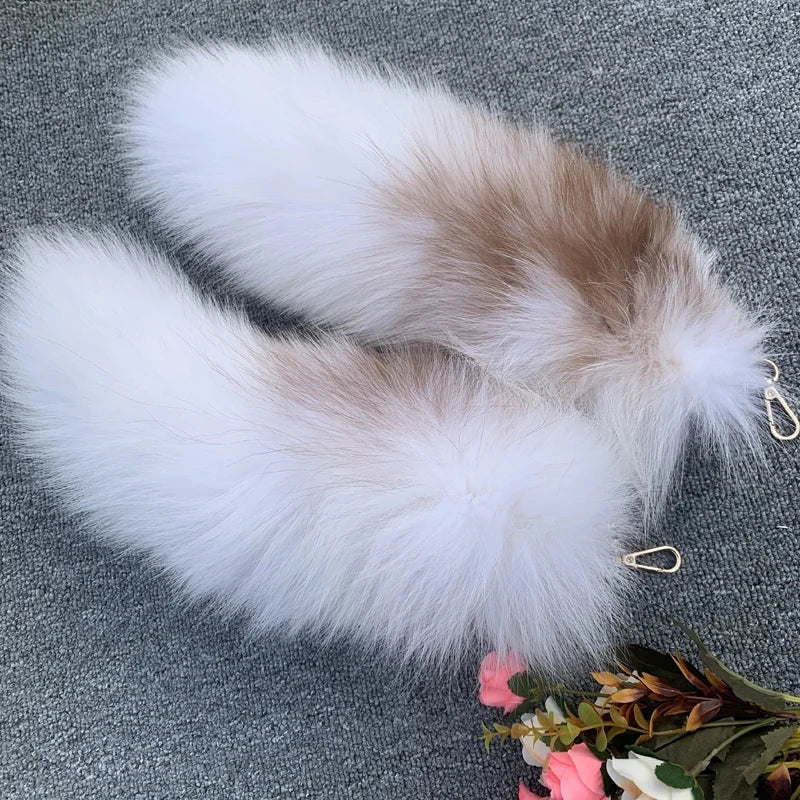 Fox Tail Cosplay Butt Plug - 40cm Furry Cross for Cosplay Fun