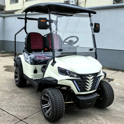 Energy Saving Effect of Manufacturer's 4+2 Seat Electric off-Road Vehicle, Four-Wheel Golf Cart    Truck with a trailer attached Good Vibrations