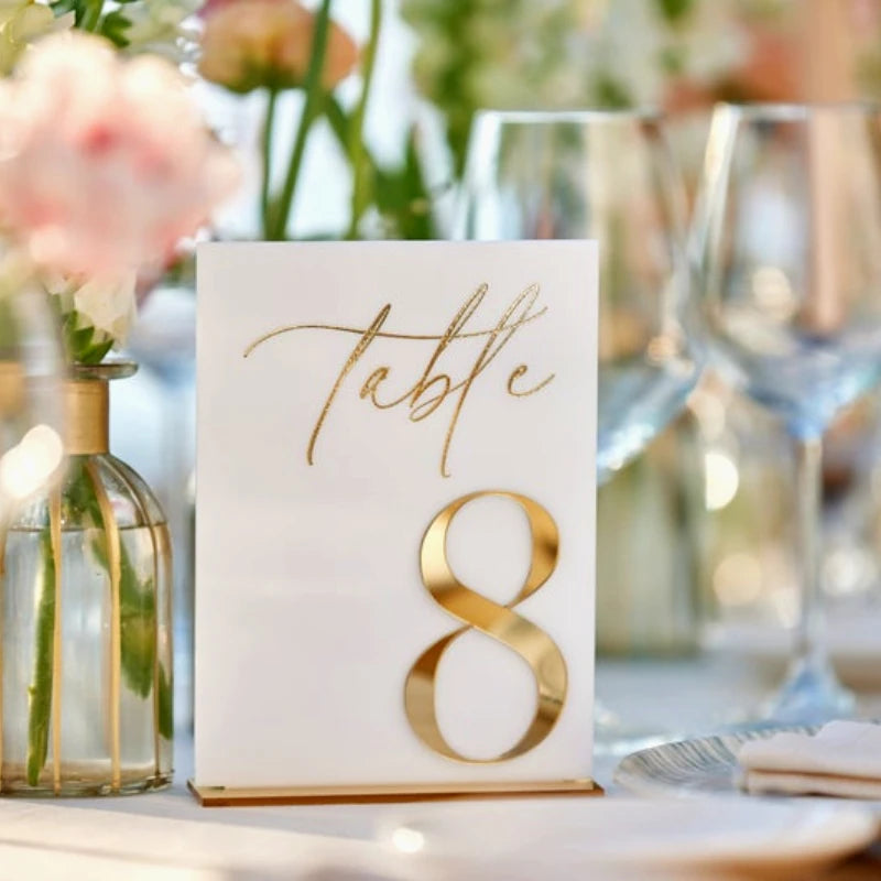 Wedding Table Numbers 3D Black Matte Wedding Table Decor Wedding Stationery Black Wedding Reception Decor Good Vibrations