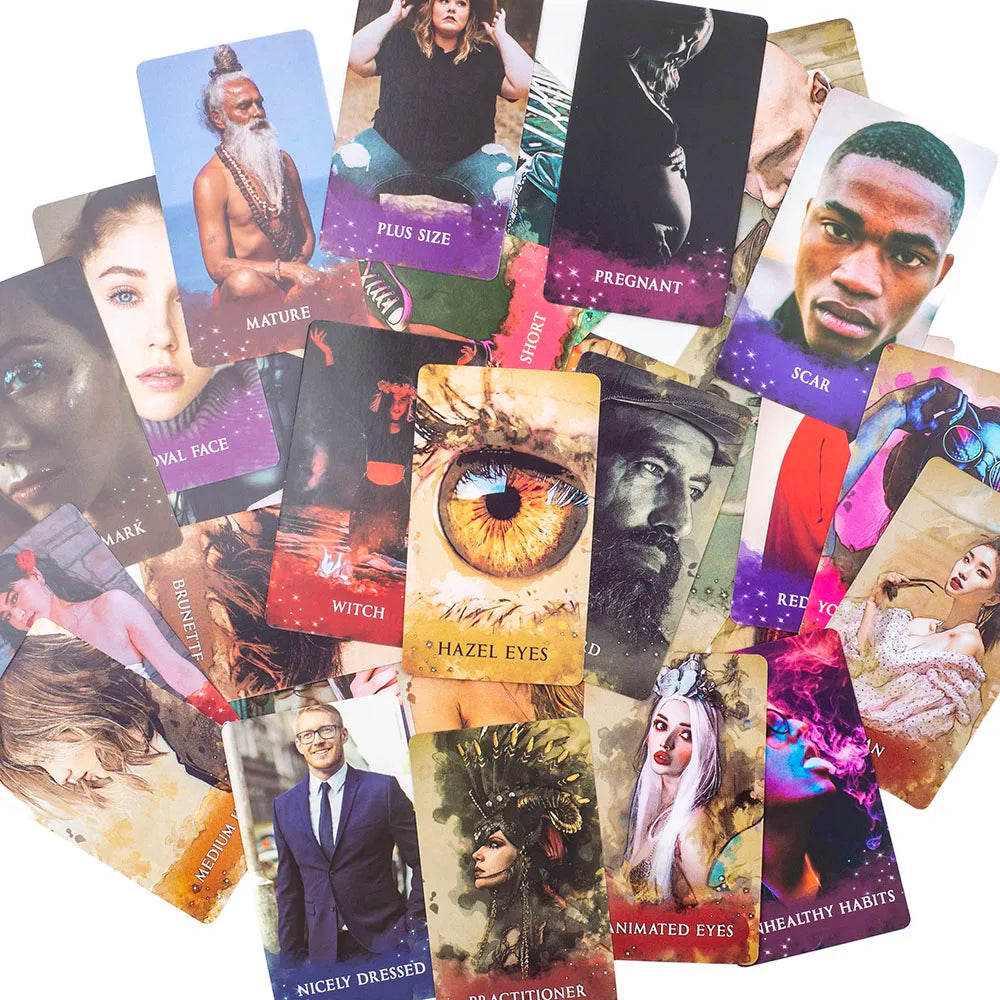 Who Is It Oracle Cards 78 Cards About 10X6cm NO Guide For Family Party High Quality Fortune Telling Divination Tarot Cards Deck Good Vibrations
