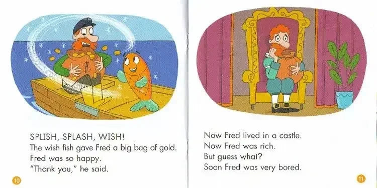 Level A-H First Little Readers Booklets Parent Pack Guided Reading Irresistible Books Kids Learning English Book Montessori Good Vibrations