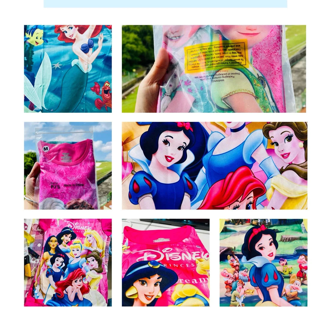 New kids Nightdress Elsa Cartoon Dress Minnie Printing Sleepwear Girls Nightgowns Children Party Dresses Pajamas Girls Dress Good Vibrations