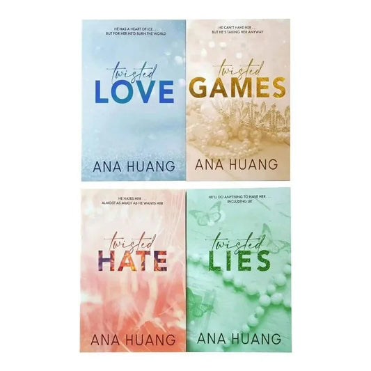1 Book Twisted Series By Ana Huang Books Love /Games / Hate /Lies Paperback English Novel Book Good Vibrations