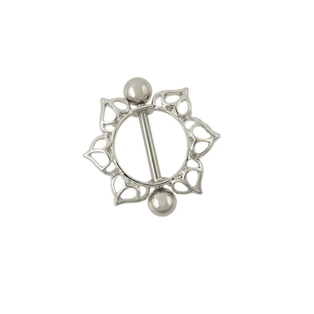 Straight Rod Snake Wing Nipple rings Breast Ring Heart Shaped Adjustable Nipple Piercing Human Jewelry Good Vibrations