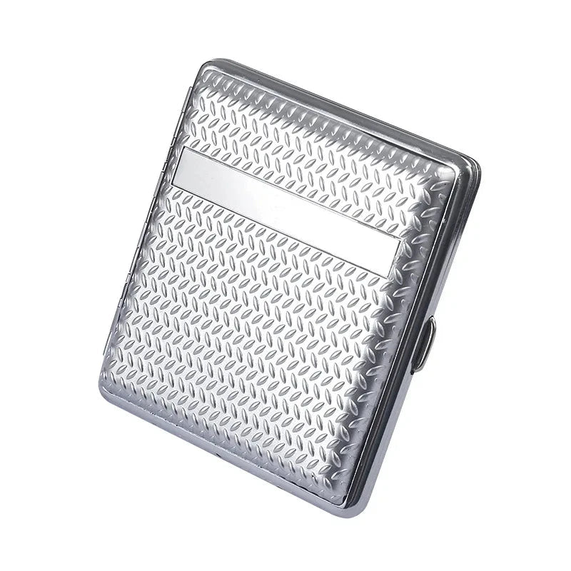 Fashion Cigarette Case 20pcs Metal Cigarette Holder Coarse Pack Anti-pressure Moisture-proof Portable Cigarette Case Good Vibrations Adult Super Store