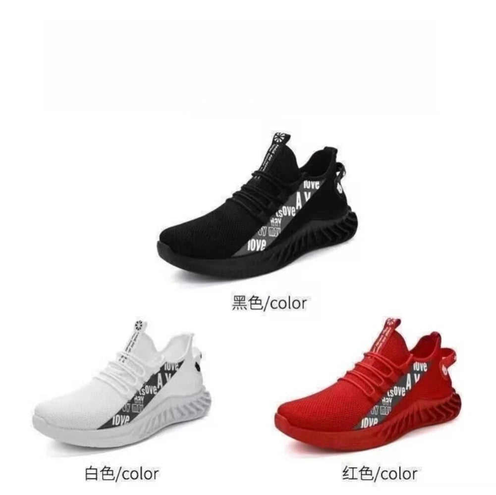 Sneakers for Men Fashion Men's Casual Sneakers Comfortable Breathable Running Tennis Shoes Zapatillas De Hombre Good Vibrations