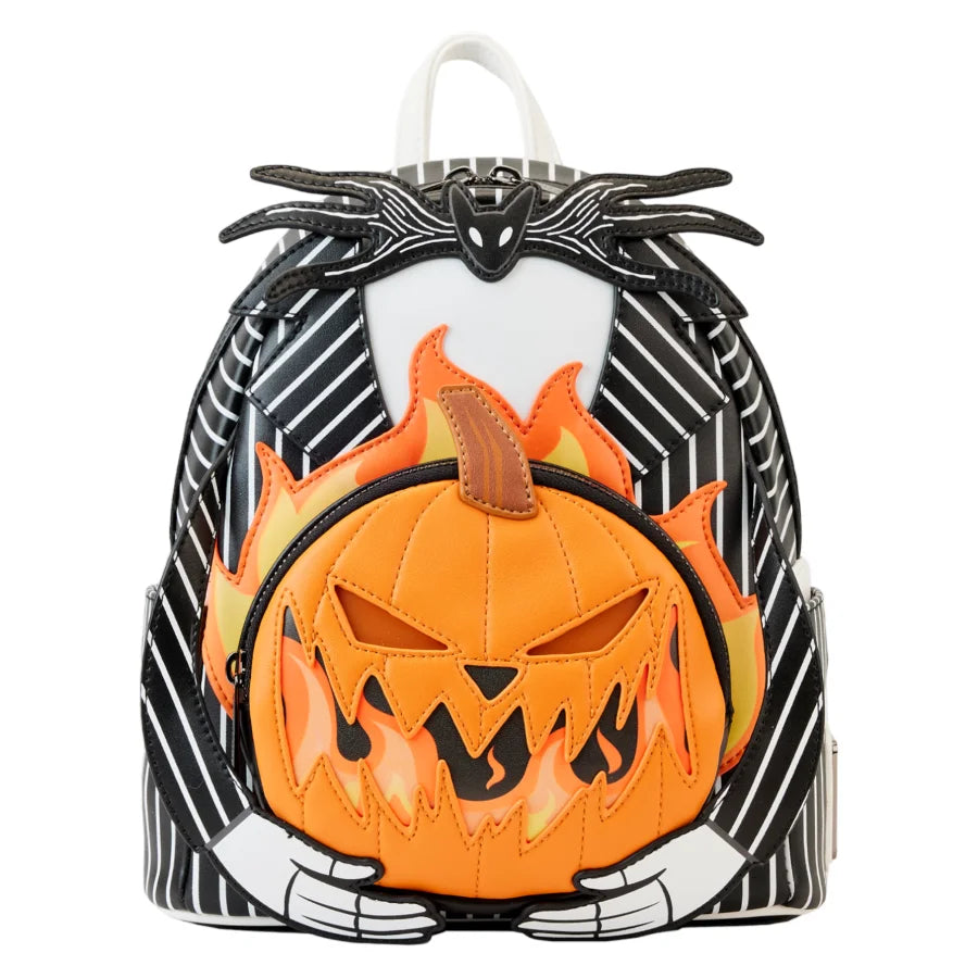 The Nightmare Before Christmas Jack Pumpkin Glow Backpack Backpack for Schoolbag Daypack Bookbags for Women Kids Teens Good Vibrations