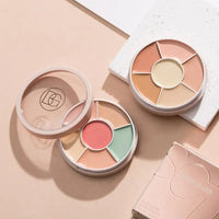 Natural Color Concealer Palette Does Not Take Off Makeup Compatible With Base Makeup Contour Concealer Palette Makeup Concealer Good Vibrations