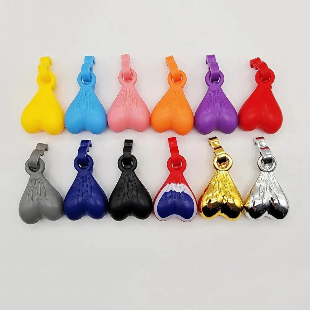 2Pcs Resin Croc Balls Shoe Charm Hanging Pendant Outdoor Sandals Novelty Testis Funny Sandal Shoes Ball Ornaments Shoe Buckle Good Vibrations