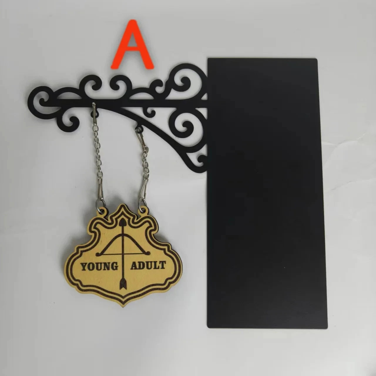 Book Nook Tavern Signs Book Page Divider Bookmark for Library Reading Organizer Creative Literary Decor Gift Good Vibrations