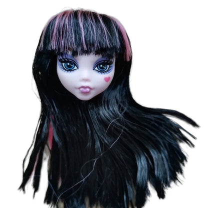 Monstering High Doll Toy Head No Hair Doll  Heads DIY Plants Hair Head Doll Bald Heads Original Rare Collection Head Toys Good Vibrations