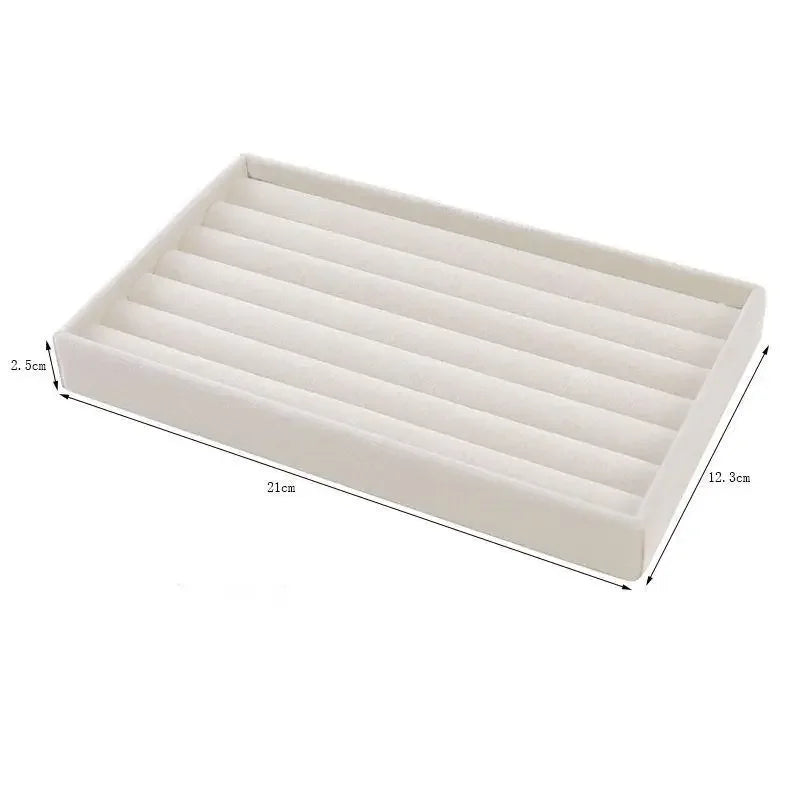 Jewelry Storage Box Tool Necklace Ring Earrings Box Classification Storage Box Jewelry Brooche Display Box Drawer Organizer Tray Good Vibrations