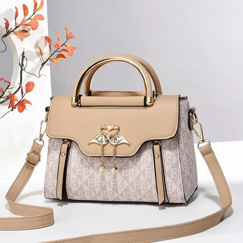 High Quality Bags Fashion Print Leather Shoulder Bag Luxury Design Shoulder Bag Elegant Small Square Bag Good Vibrations Adult Super Store