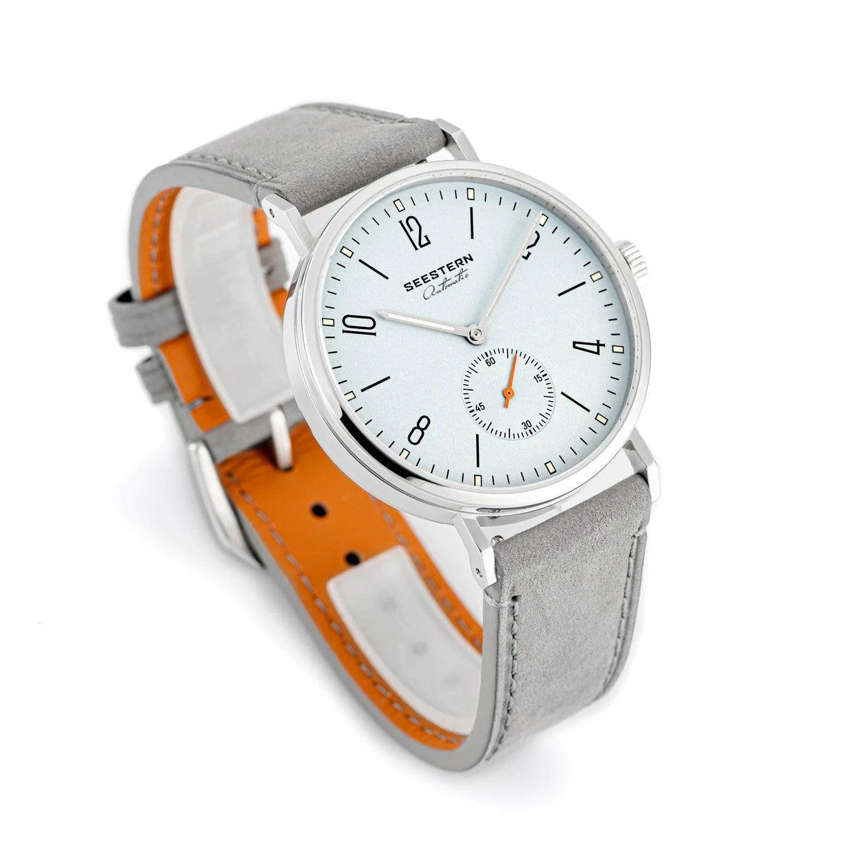 SEESTERN 2024 New Men Watch Automatic Business Wristwatches ST1701 Movement Ultra Thin Clock Top Brand Luxury  Fashion Casual Good Vibrations