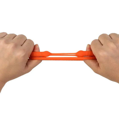 Semen lock ring male masturbator made of silicone for enhanced pleasure.