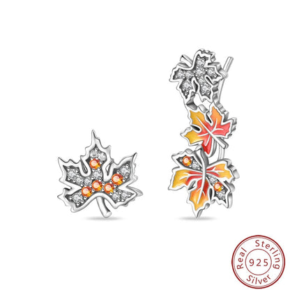 Women's Earrings 925 Sterling Silver Ocean Cute Pet Insect Plant Multi Style Earrings Fit Anniversary Delicate Jewelry Gifts Good Vibrations