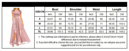 Harajuku Vintage Elegant Long Maxi Dress 2025 New Fashion High Waist Round Neck Party Wedding Dresses Spliced Lace Chiffon Dress Good Vibrations