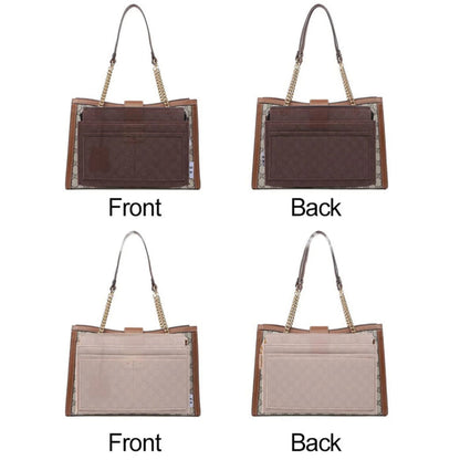Purse Organizer Insert, Multi-Pocket Felt Bag Organizer For Handbag Tote Bag Purse Organizer Good Vibrations