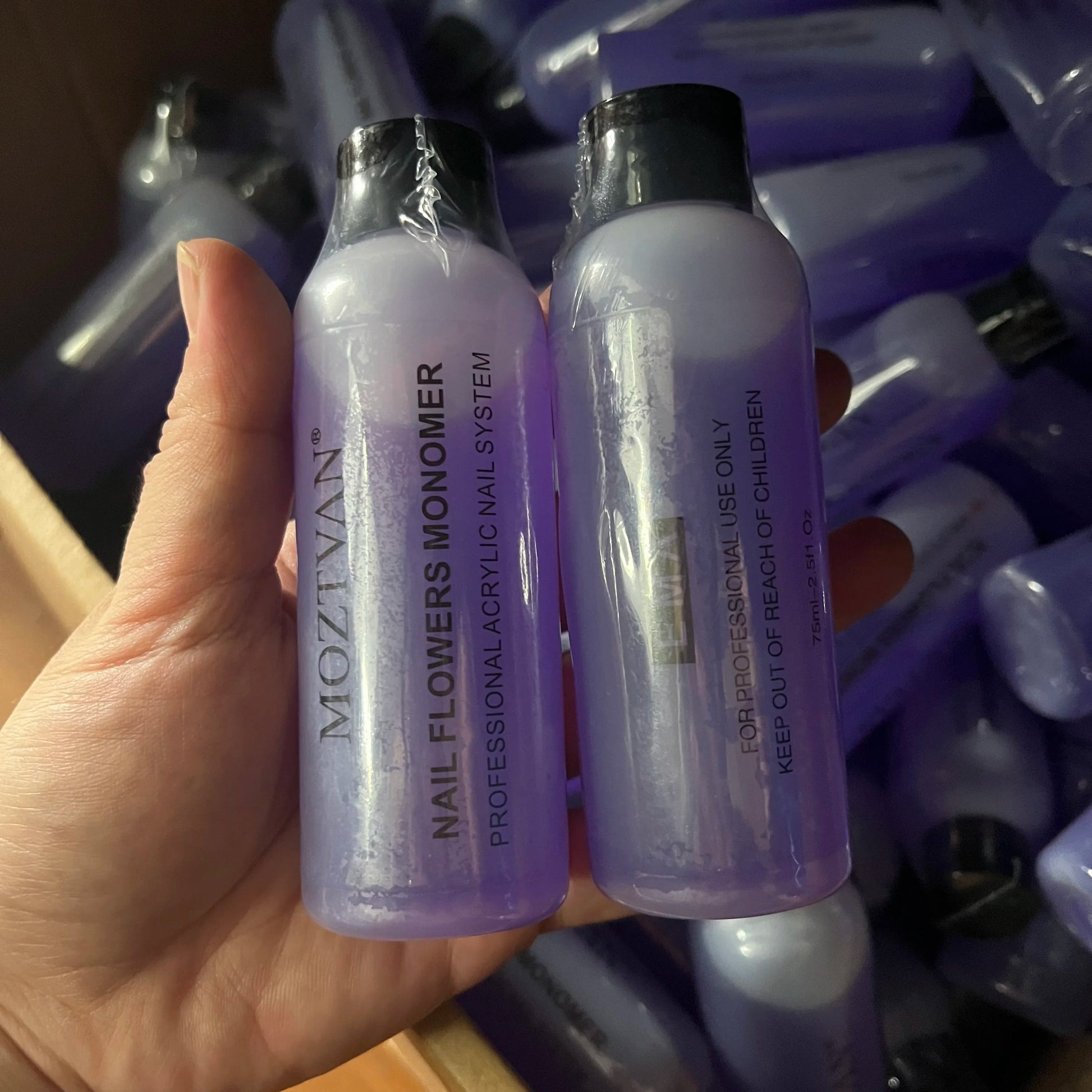 40-150ML Acrylic Liquid Monomer Nails Professional Acrylic Nail System for Nail Extensions Quick Dry For Nail Salon & Home DIY * Good Vibrations