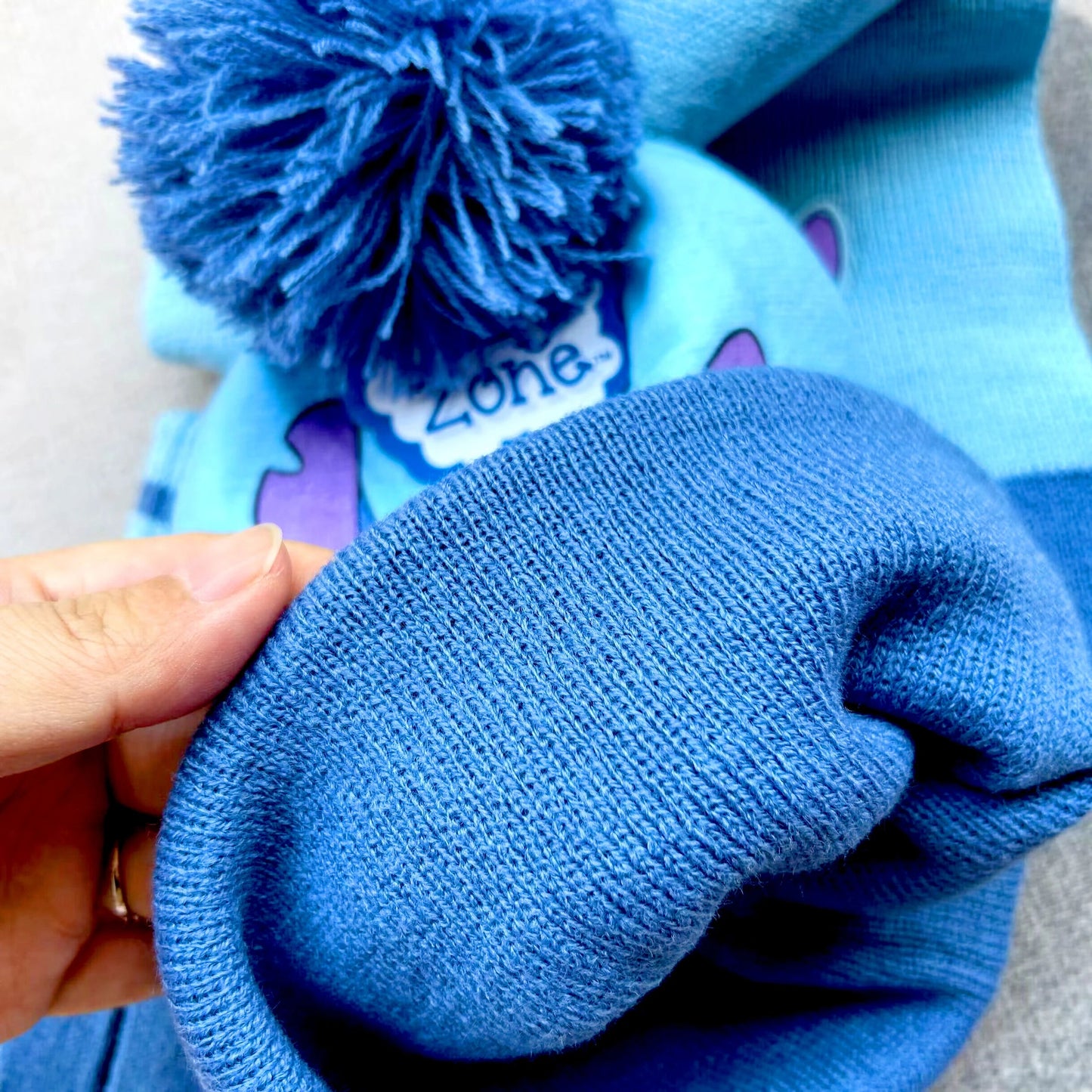 New Autumn Winter Children Hat Pinstripe Stitch Cartoon Scarf Hat Glove Warm knitted hat Boy Girl Cap Child Christmas Hat Good Vibrations