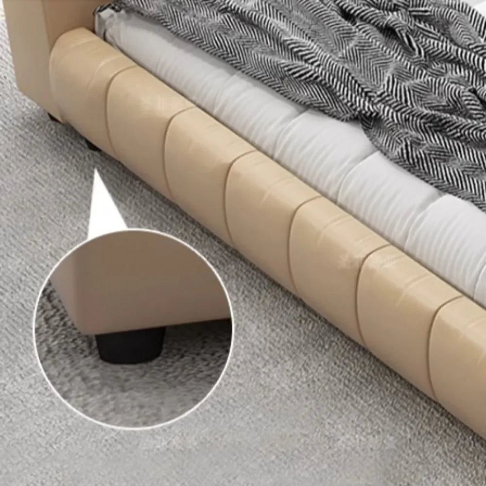 Headboards Double Bed Waterproof Minimalist Multifunctional Luxury Bed Japanese Nightstands Mobili Per La Casa Bedroom Furniture Good Vibrations