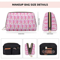 Preppy Roller Monkeys Rabbit Anime Women Cosmetic Bag Travel Makeup Organizer Pouch Toiletry Storage Dopp Kit Case Good Vibrations