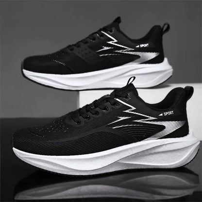 Running Shoes Men MarathonCarbon Board Speciality Sports Breathable Lightweight Women's Comfortable Athletic Outdoor Sneakers Good Vibrations