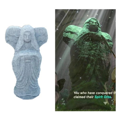 Zelda BOTW Goddess Statue Zelda Props Shrine Statue Gifts For Gamers Good Vibrations
