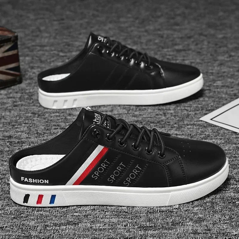 Men's Sneakers Brand Casual Shoes Men Lightweight Comfort Slip on Loafers for Men Breathable Flats Sneakers Men Chaussure Hommes Good Vibrations