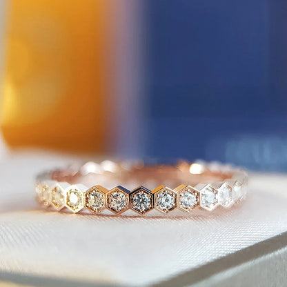 Fashion Simple Design Women Rings For Wedding Low-key Rose Gold Color/Silver Color Female Engagement Finger-ring Jewelry Good Vibrations