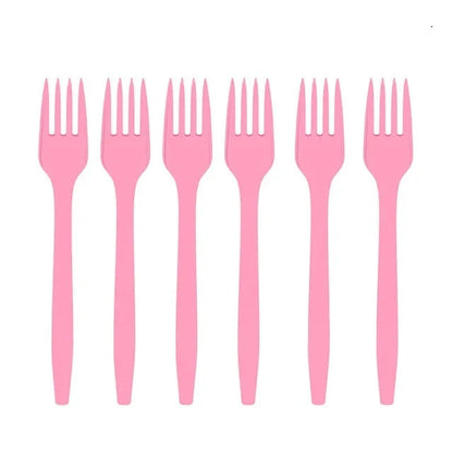 Solid Color Party Set Light Pink Tableware Paper Cup Paper Plate Tablecloth Wedding Birthday Bride Party Supplies Decorations Good Vibrations