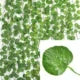 11/4.4M Artificial Plant Green Ivy Leaf Garland Fake Plant Creeper Hanging Vine Outdoor DIY Garden Wall Wedding Party Home Decor Good Vibrations