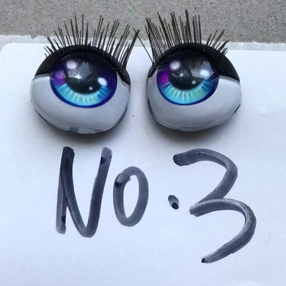 Rainbow Doll Hearts Shape Silver Earrings Necklace Sandals Shoes Original Doll Replacement Eyes Parts Doll Accessories Decors Good Vibrations