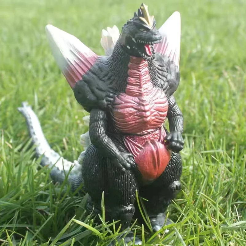 24cm Godzilla King of Monsters Runaway Mechanical Red lotus Planet Godzilla Action Figure Collection Model Toy Kid Birthday Gift Good Vibrations