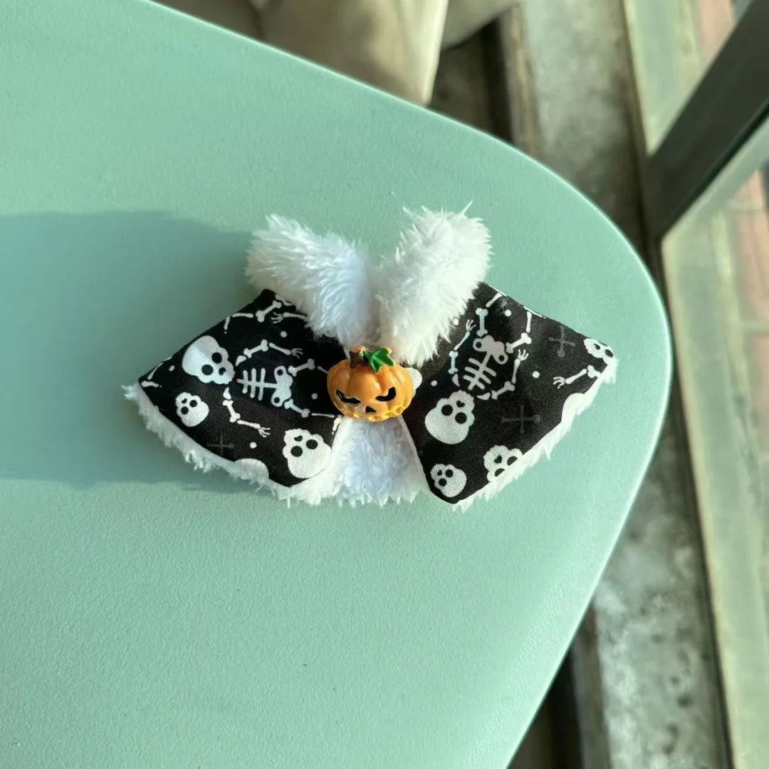17cm Dolls Clothing For Labubu Outfit Accessories Sitting Party Halloween Trick-Or-Treat Series Devil Angel Purple Dress Good Vibrations