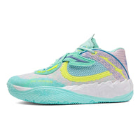New basketball shoes with Velcro MD+rubber anti slip sole, high elastic response, suitable for both men's and women's indoor and Good Vibrations