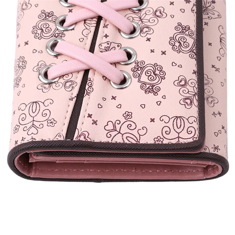 Long Wallet For Girl Multi-functional PU Wallets Women Coin Purse Card Holders Clutch Female Practical Wallets Purses For Gift Good Vibrations