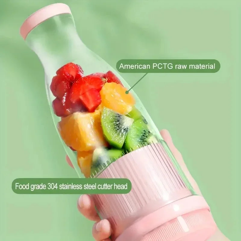 Electric Juicer Cup 6 Blades Blender Milkshake Machine USB Portable Fruit Milk Mixing Tool Mini Fresh Juice Blender Good Vibrations Adult Super Store