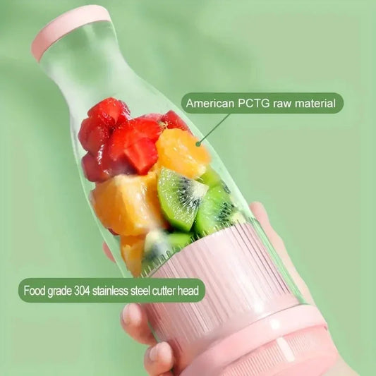 Electric Juicer Cup 6 Blades Blender Milkshake Machine USB Portable Fruit Milk Mixing Tool Mini Fresh Juice Blender Good Vibrations Adult Super Store