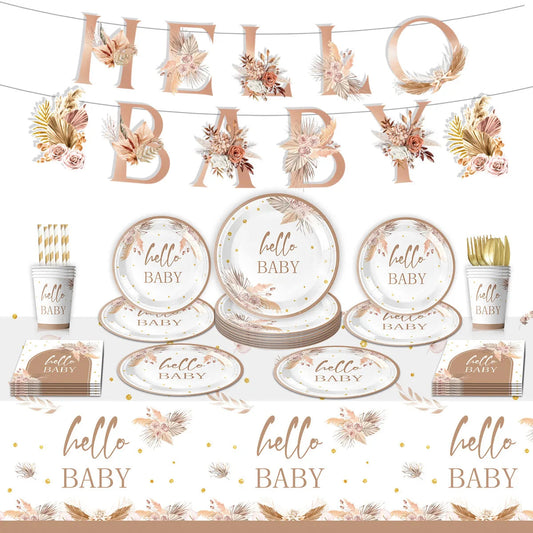 Birthday Baby Cake Topper Happy Birthday Banner Decor First Party Tablecloth Baby Shower One 1st 2nd 3rd Birthday Party Supplies Good Vibrations