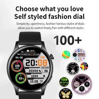 Fashion Digital Watches Smart Heart Rate Warning Waterproof Bluetooth Call Casual Wristwatch Game Clock Male reloj hombre Good Vibrations