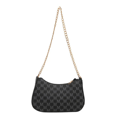 Vintage Style Square Handbag Crossbody Bag Adjustable Strap Women Messenger Shoulder Bag Sophisticated Accessory Tote Bag Purse Good Vibrations