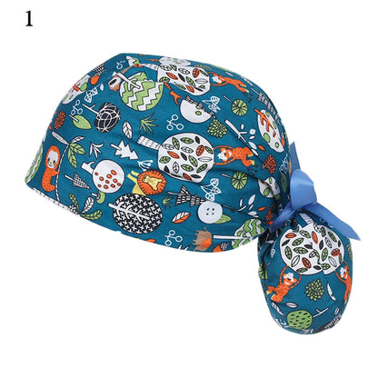 Women & Men Tie Back Hats Ponytail Holder Adjustable Long Hair Cap Working Hat With Button Working Cap Good Vibrations