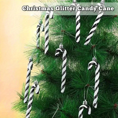 Christmas Acrylic Candy Canes Twisted Crutch Christmas Tree Hanging Ornaments New Year Party Home Decorations Kids Gift Navidad Good Vibrations