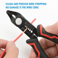 Wire Stripper Pliers Automatic Stripping Cutter Cable Wire Crimping Electrician Repair Tools Wire Stripper Tool hand tools Good Vibrations