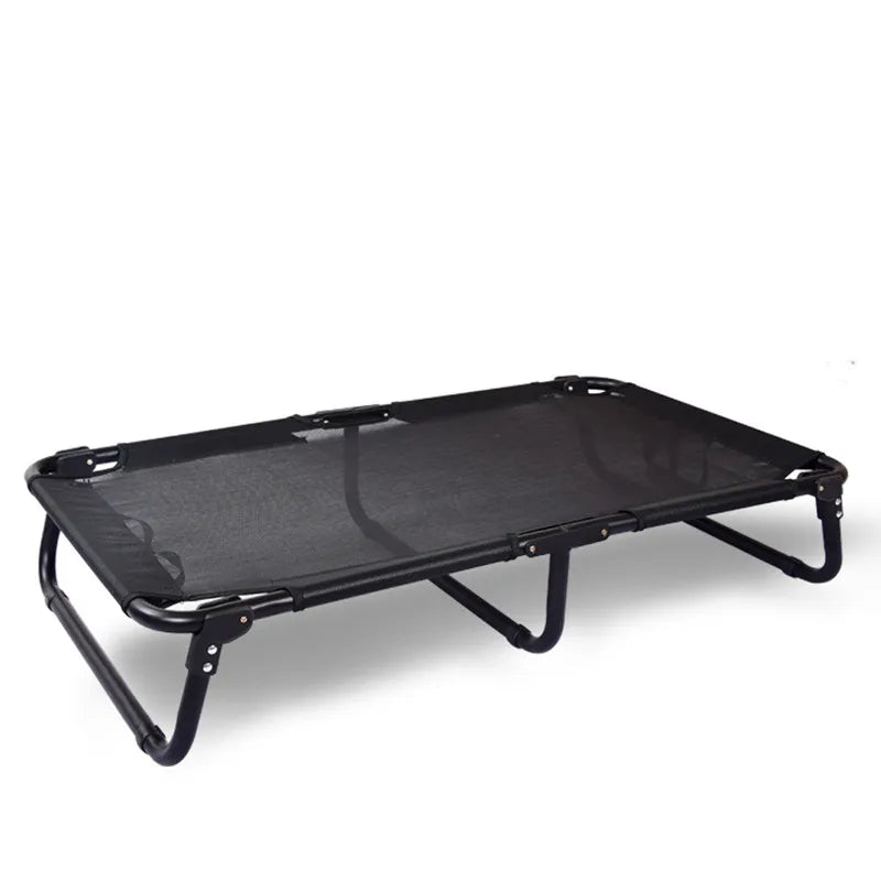 Dogs Bed Anti-moisturizing Chew Proof Dog Bed Breathable Dog Beds for Large Dogs Foldable Camping Sleeping Hanging ground Kennel Good Vibrations